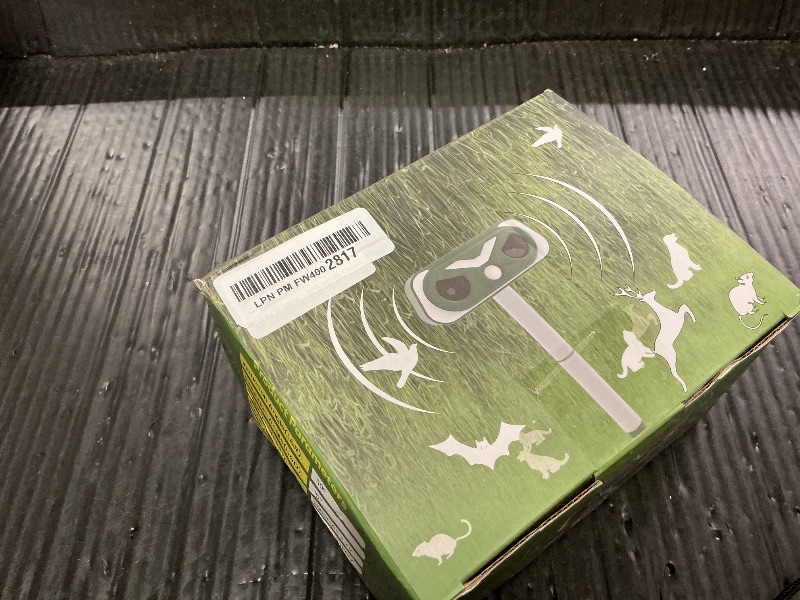 Photo 1 of 2026 Solar Ultrasonic Animal Repeller Outdoor with USB Charging, Flashing Lights & Motion Sensor Animal Deterrent Devices for Deer, Cat, Squirrel, Raccoon, Rabbit, Fox, Skunk Repellent for Yard Garden