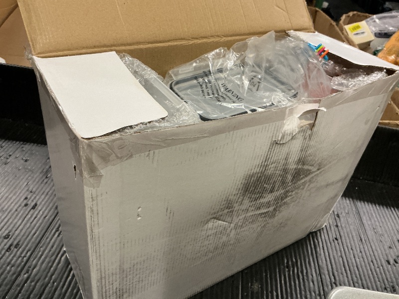 Photo 1 of 14 PCS Airtight Food Storage Containers with Lids set, BPA Free Leak-proof Kitchen and Pantry Organization Canisters for Cereal, Pasta, Dry Food, Flour Sugar, Stackable, Free Label, Marker, Scoop