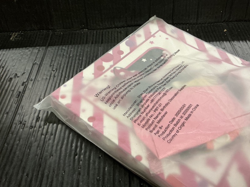 Photo 1 of 1st First Birthday Party Favors Balloon Boxes Supplies for Baby, Girls 3Pcs Pink Mouse Theme One Year Old Balloon Boxes, 'ONE' Letters Balloon Arch Kit for Party Decorations