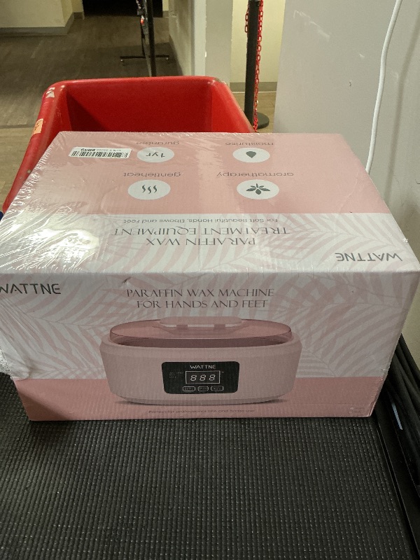 Photo 1 of Paraffin Wax Machine for Hand and Feet -Paraffin Wax Warmer Moisturizing Kit Auto-time and Keep Warm Paraffin Hand Wax Machine for Arthritis (Pink)