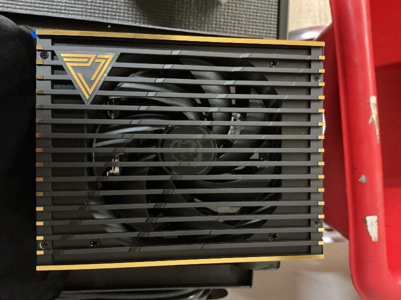 Photo 1 of MSI MEG Ai1600T PCIE5 Power Supply Unit, 1600W, 80 Plus Titanium, ATX 3.1, PCIe 5.1 GPU Support, Dual-Native 12V-2x6, Cables with Dual-Color 12V-2x6 connectors, ATX PSU, Braided Cable