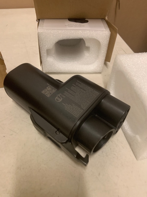 Photo 1 of Lectron NACS to CCS Electric Vehicle Adapter with Interlock - (500A/1,000V) - Compatible with Tesla Superchargers - CCS1 EV Fast Charging with Vortex Plus [Check Automaker for Compatibility] - UL 2252