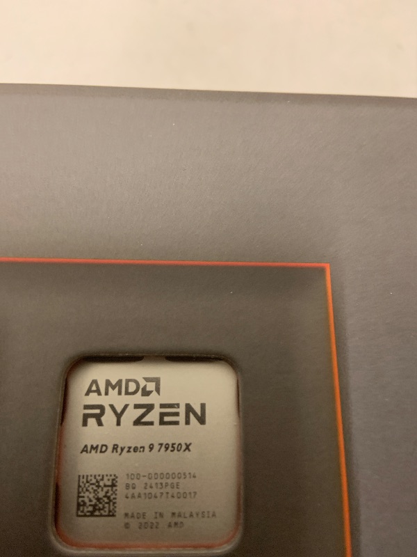 Photo 1 of AMD Ryzen 9 7950X 16-Core, 32-Thread Unlocked Desktop Processor