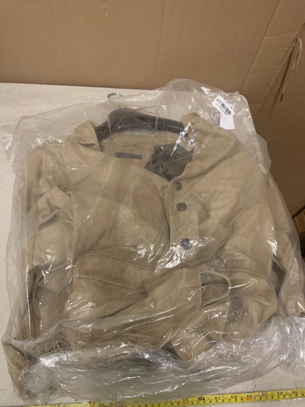 Photo 1 of John Varvatos Suede Multi Button Jacket Sand 54