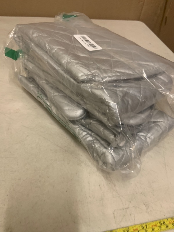 Photo 1 of 2 Pairs 24 Inch Extra Extra Long Oven Mitts Heat Resistant Cotton Lining Oven Thick Gloves Kitchen Food Service Mittens for Pot Holders Cooking Baking BBQ