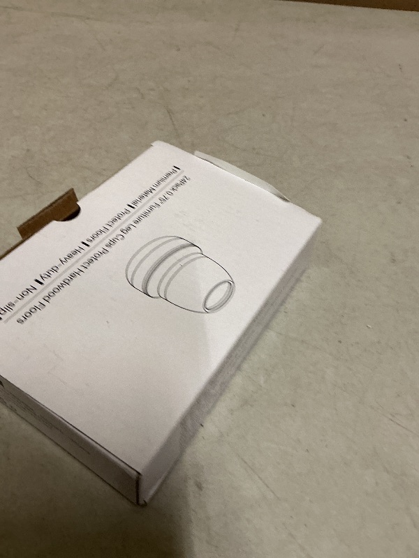 Photo 1 of 24 Pcs Small Chair Leg Floor Protectors, Chair Leg Protectors for Hardwood Floors, Silicone Chair Leg Caps Covers, Round Felt Furniture Pad Protect Floor from Scratches & Noise(Black, Fit 0.55"-0.75")