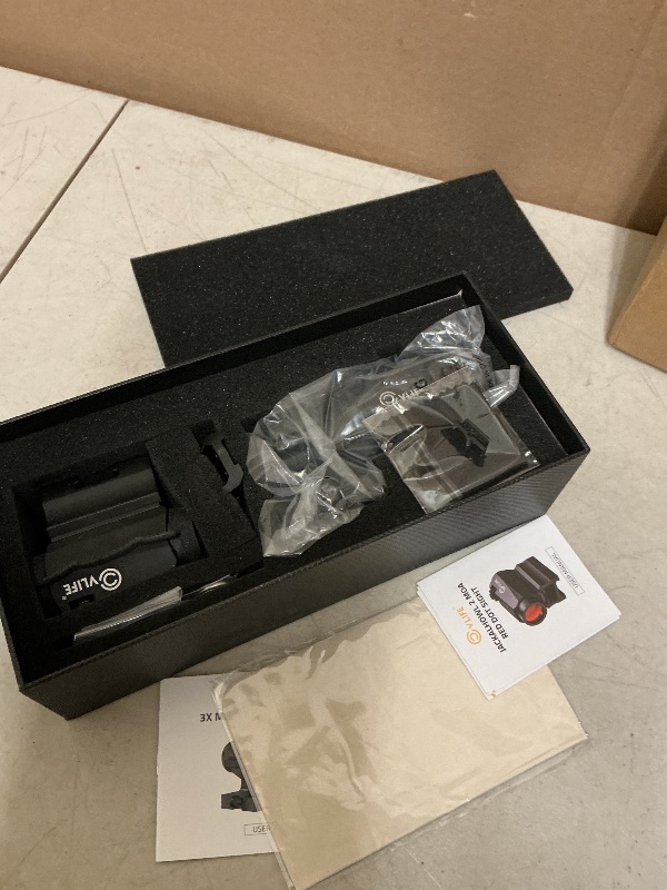 Photo 1 of CVLIFE JackalHowl Red Dot Sight & 3X Magnifier Combo Set, 2 MOA Motion Awake Red Dot Optics and Flip-to-Side Magnifier Kit, Absolute Co-Witness Mount