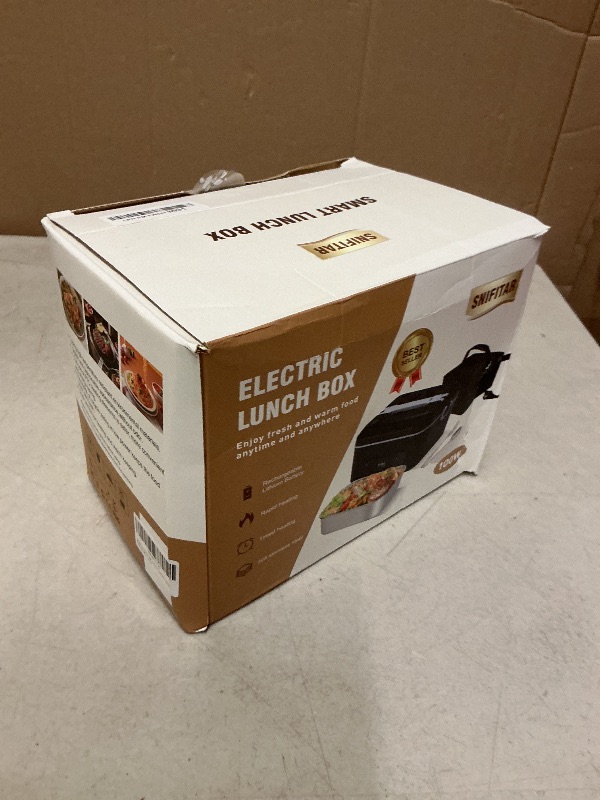 Photo 1 of SNIFITAR Cordless Electric Heated Lunch Box,Pro 24000mah Heated Lunch Box,Battery Powered, 1.2L Portable Food Heater-3D-5 Side Heating-Intelligent Temperature Control,Suitable For Trucks,Offices