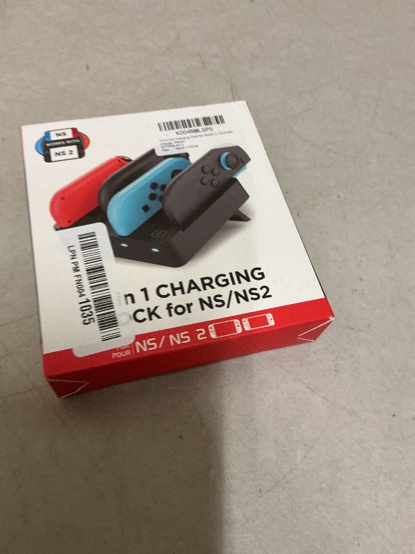 Photo 1 of [Switch 2/1 Both] Controller Charger Dock, FYOUNG Charging Dock for Nintendo Switch 2 2025, 8 in 1 Portable Dual-Direction Magnetic Fast Charger Staion for JoyCon 2 Accessories with USB Type-C Cord