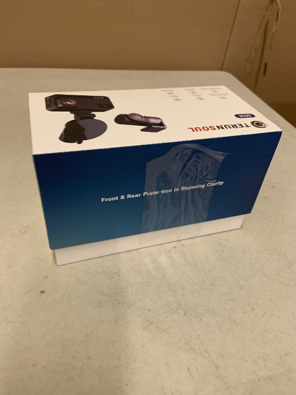 Photo 1 of TERUNSOUl 4K+4K Dash Cam Front and Rear, Free 128GB Card Included, 5.8GHz WiFi Dash Camera for Cars, Built-in GPS, G-Sensor, 170°Wide Angle, 3" IPS Screen, 24H Parking Mode, Support 512GB Max