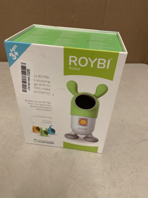 Photo 1 of ROYBI Robot Smart Kids Educational Companion Toy for Preschool STEM Language Learning | Teaching English, Spanish, French, Chinese Over 1000 Interactive Activities & Stories