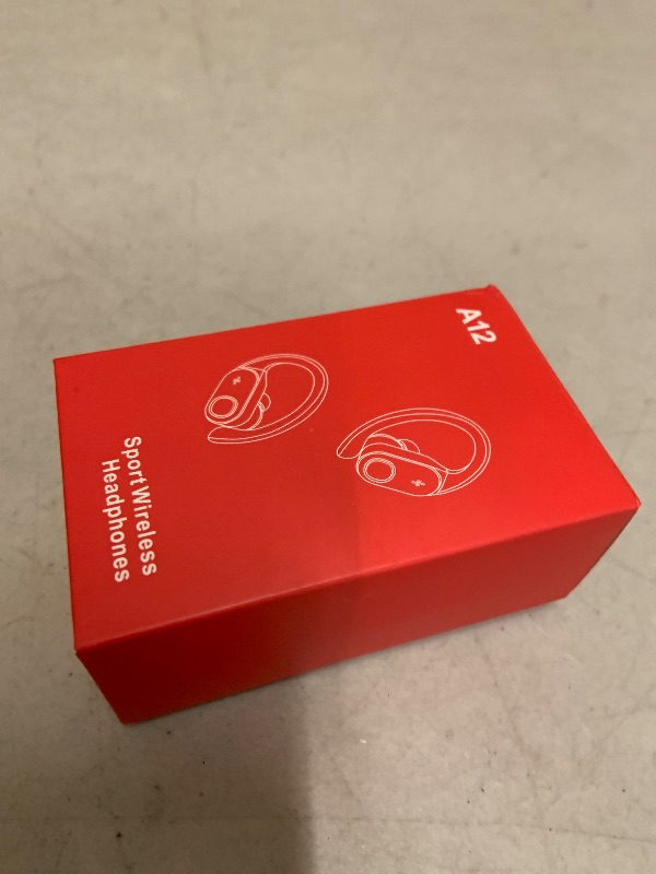 Photo 1 of Wireless Earbuds Bluetooth Headphones 96H Playtime LED Display Waterproof Built in Mic Deep Bass Sound Secure Over Ear buds Earhooks for iPhone Android Samsung Cell Phones Sport Running Workout Gaming