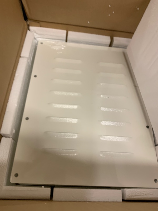 Photo 1 of 2 Pack Heavy-Duty Steel Shipping Container Vents 11.26"x14", Weatherproof Louvered Air Vent Panels for Shipping Containers, Improve Airflow & Reduce Condensation, Rust-Resistant Container Accessories