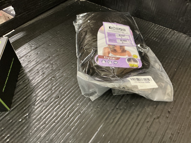 Photo 1 of -N-Go Snatched Glueless Lace Synthetic Wig - Elysia (Color : 2 Dark Brown)