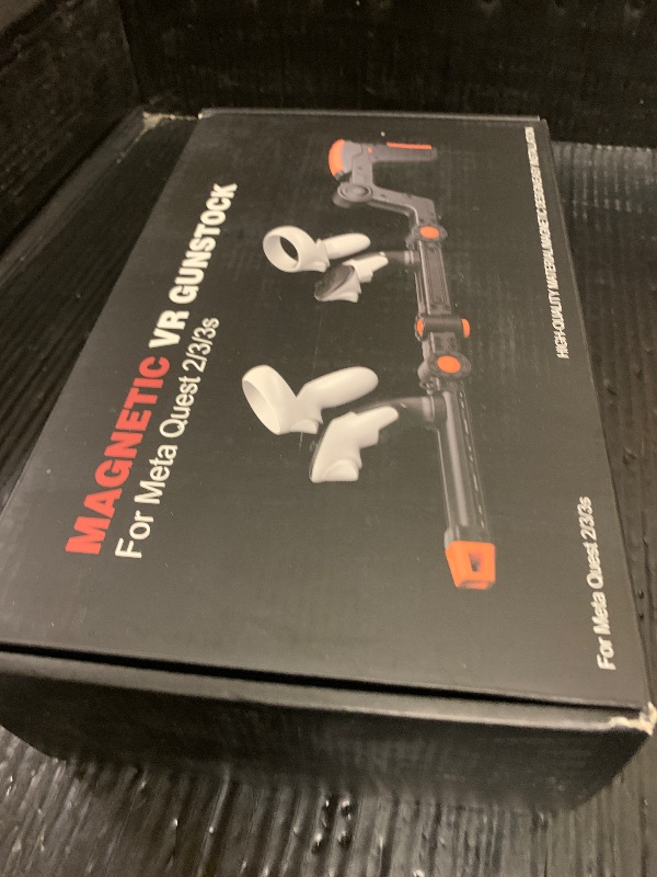Photo 1 of Tyasoleil VR Handle Accessories Compatible with Meta Quest 2,3,3S, Humanized Weighted Gun Stock, Enhance Control Feel, Realistic FPS Gaming Experience