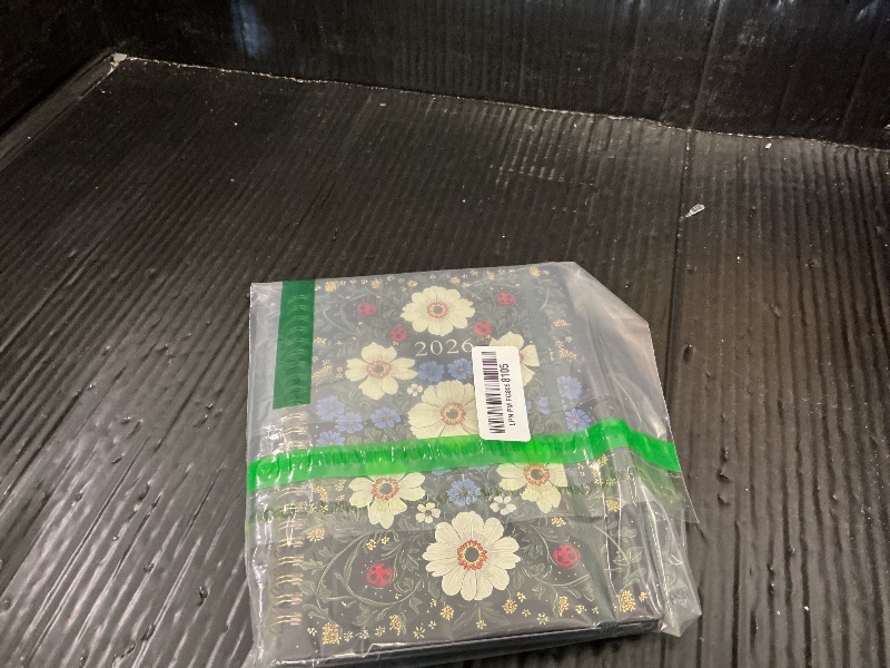 Photo 1 of 2026 Planner, Weekly and Monthly Calendar Planner for Women, Jan 2026 - Dec 2026, Hardcover Planning Agenda book with Tabs, Spiral Bound, Inner Pocket, Perfect for School Office Supplies, 6.3" x 8.5" - Ladybug Garden