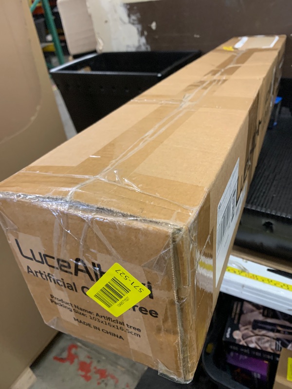 Photo 1 of LuceAlberi 6FT Artificial Olive Tree - Indoor Tall Faux Olive Trees with Planter&Basket, Large Fake Olive Silk Tree Realistic Olive Plants with Branches and Fruits for Home Decor Office Living Room