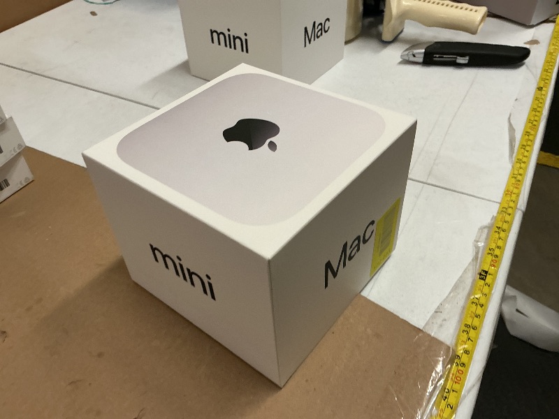 Photo 1 of Apple 2024 Mac mini Desktop Computer with M4 chip with 10?core CPU and 10?core GPU: Built for Apple Intelligence, 16GB Unified Memory, 256GB SSD Storage, Gigabit Ethernet. Works with iPhone/iPad
