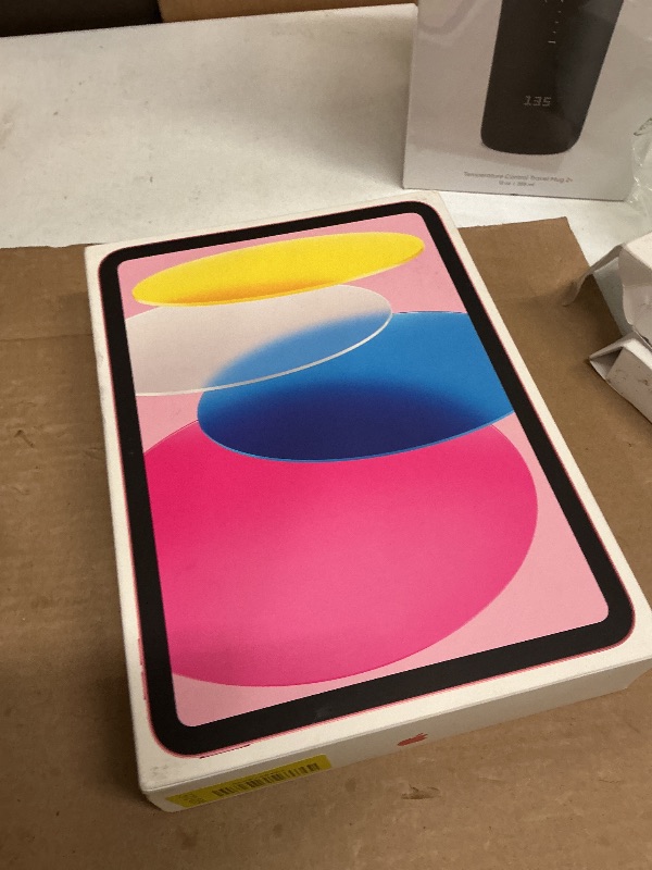 Photo 1 of Apple iPad 11-inch: A16 chip, 11-inch Model, Liquid Retina Display, 128GB, Wi-Fi 6, 12MP Front/12MP Back Camera, Touch ID, All-Day Battery Life — Pink