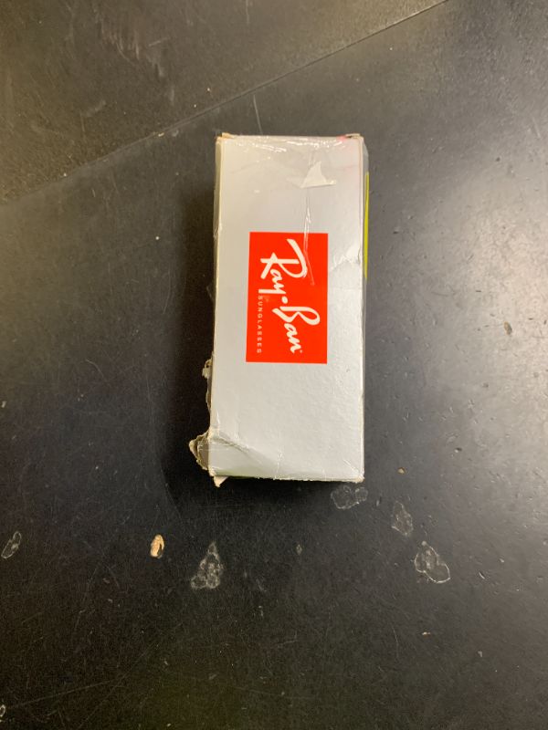 Photo 3 of Ray-Ban Unisex RB4165 Justin Rectangular Sunglasses, Black/Dark Green, 55 mm