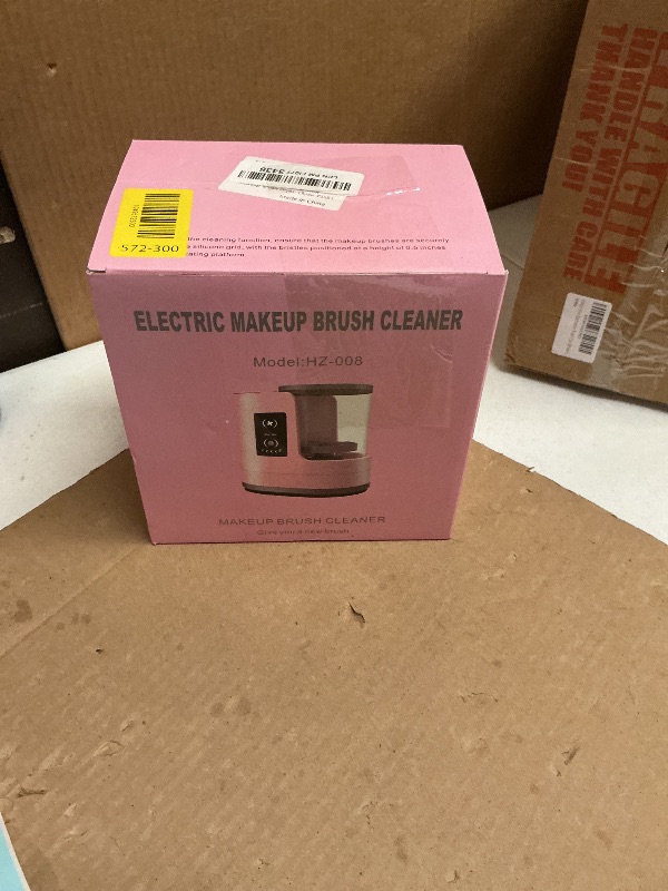 Photo 1 of 3 IN 1 Electric Makeup Brush Cleaner Machine With Makeup Brush Dryer-Holder-Portable Automatic USB Cosmetic Brushes Cleaner Tool for All Size Beauty Makeup Brush Set,Eyeshadow, Blush Brush (Rose Pink)