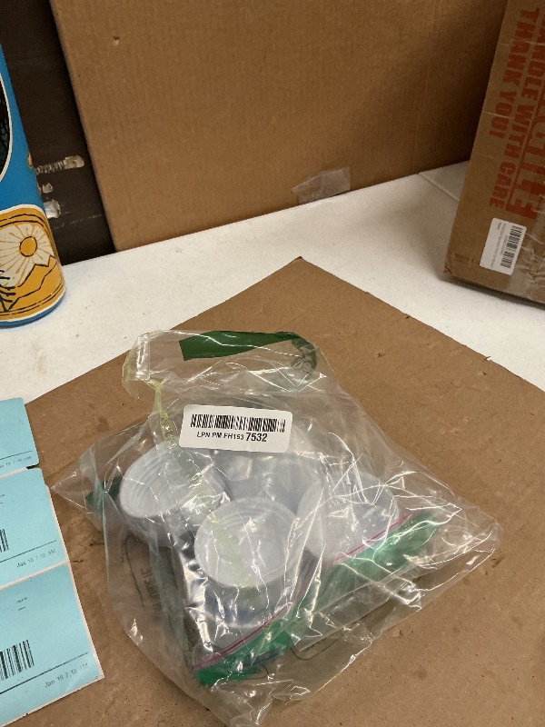 Photo 1 of (8-PCs) Travel Bottle Caps Compatible with Avent Bottles, Bottle Lids Replacement White