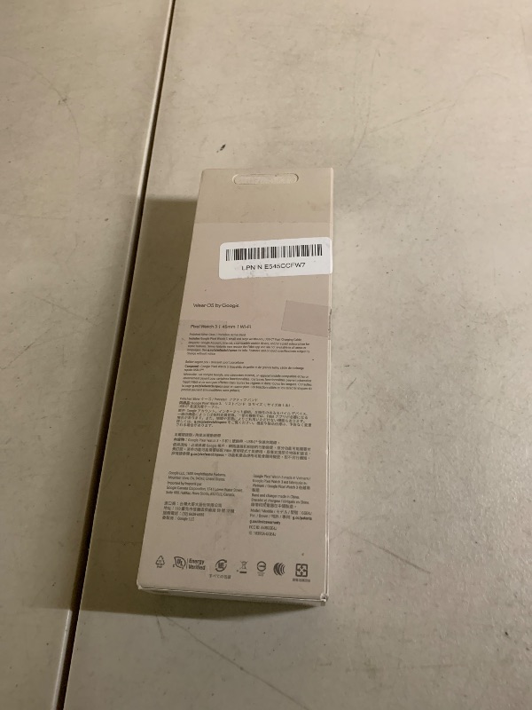 Photo 1 of Google Pixel Watch 3 (45mm) 2024 Model - Android Smartwatch, Heart Rate Tracking, Fitbit Advanced Running, Fitness Insights, 24-Hour Battery - Polished Silver Aluminum Case - Porcelain Band - Wi-Fi *SEALED* 