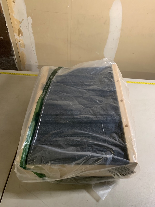 Photo 1 of 2025 Small Dog Ramp for Small Dogs Cat with Removable Safety Side Rails,Adjustable Height from 9'' to 18.5",Foldable Dog Ramp for Low Bed Sofa,Wooden Pet Ramps for Bed Couch