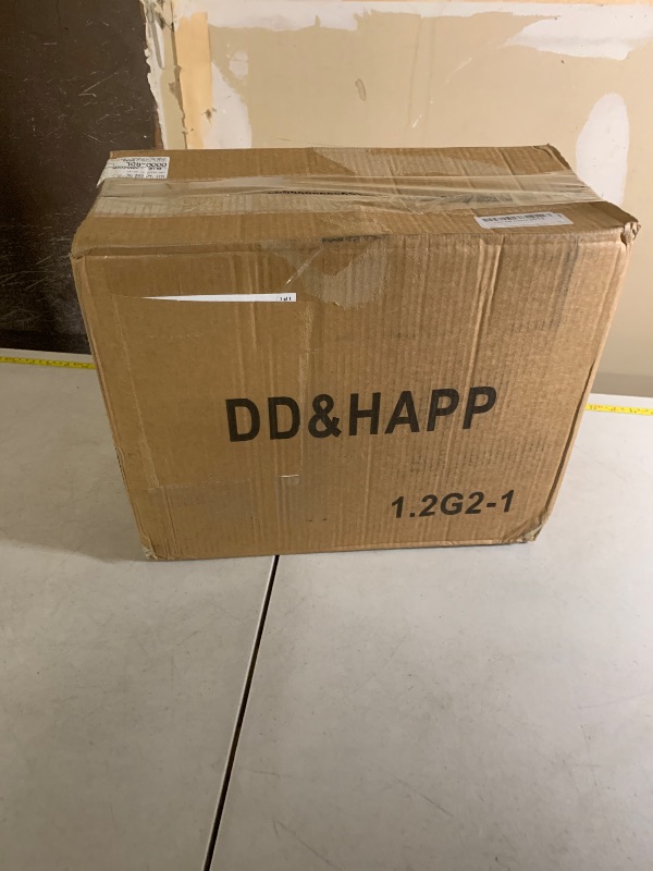 View 2 of DD&HAPP Glass Drink Dispensers For Parties.1.2 Gallon Beverage Dispensers With Stand And Stainless Steel Spigot.Party Drink Dispenser For Punch,Iced Tea,Ideal for Weddings,Events,Buffet&Home Use.