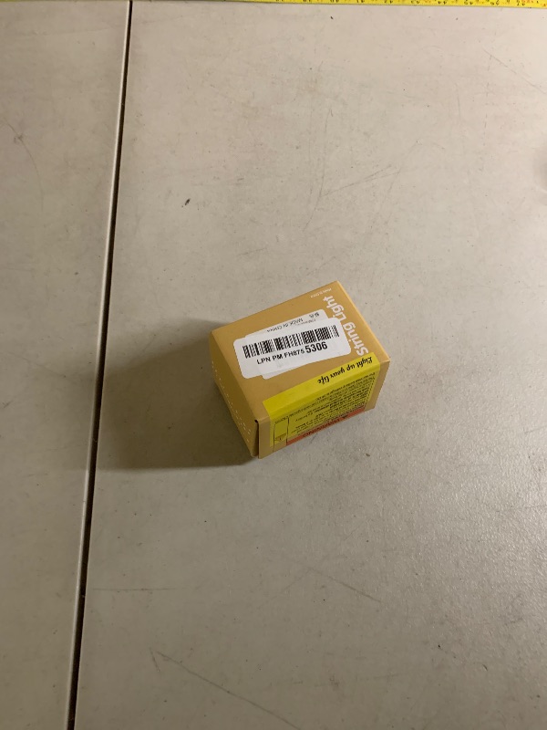 Photo 1 of 2-Pack 50 LED Fairy Lights Battery Operated with Remote Control Timer, 16 FT 50 LED Battery Lights Outdoor Indoor, 8 Mode Twinkle String Lights for Classroom Party Bedroom Christmas Décor (Warm White)