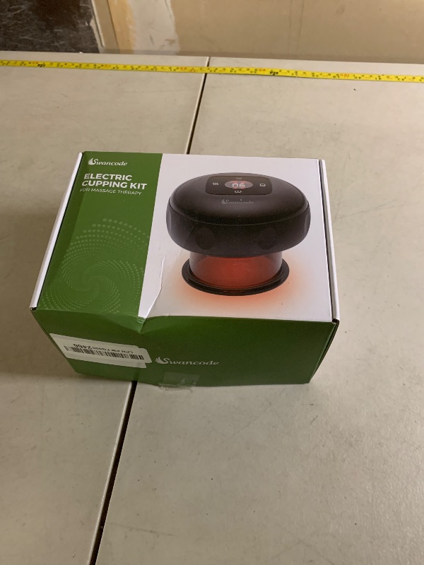 Photo 1 of 1 Pack 5-in-1 Smart Cupping Therapy Massager, Electric Cupping Device with Red Light, Dynamic Cupping Therapy Set with 12-Level Suction & Heat, Cupping Machine for Muscle Pain Relief, Knots, Soreness