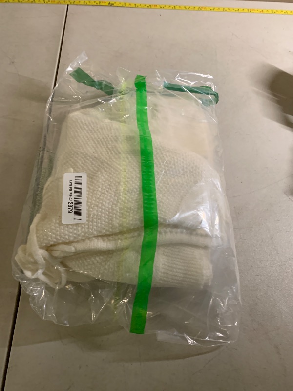 Photo 1 of 36 Inch White Knitted Christmas Tree Skirt: Small Thick Cable Knit Round Cream Tree Skirt for 4-6FT Tree Rustic Neutral Farmhouse Christmas Tree Decorations Tree Base Cover