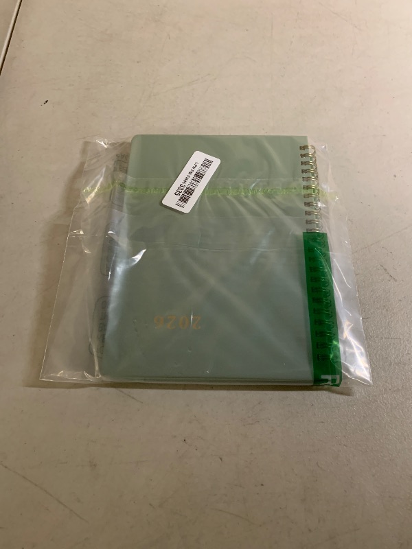 Photo 1 of 2026 Planner, Weekly and Monthly Calendar Planner Book, January 2026 - December 2026, Hardcover Spiral Planner with Monthly Tabs, Notes Pages, Perfect for Women & Men, A5 (6.4" x 8.5") - Green