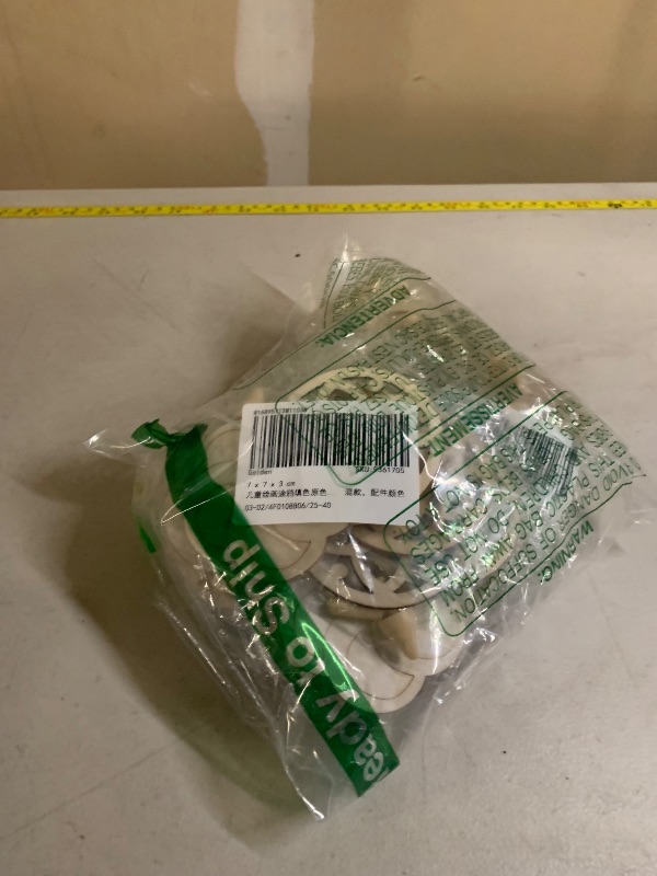 Photo 1 of 40 Pcs Unfinished Wood Spinning Tops for Kids - DIY Creative Graffiti Gyroscopes with 5 Unique Designs for Arts and Crafts