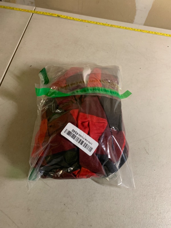 Photo 1 of Ivay Womens Plaid Open Front Sweaters Sleeveless Duster Cardigans Drape Lightweight Vest Coat with Pockets Red