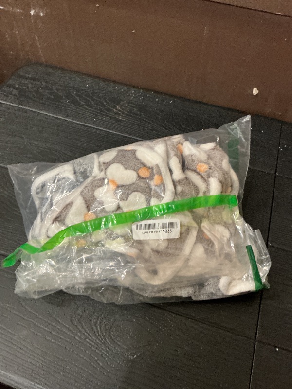 Photo 1 of 1 Pack 3 Blankets Super Soft Fluffy Premium Fleece Pet Blanket Flannel Paw Printed Throw for Dog Puppy Cat (Medium 30x20'', Star, Bone, Love)