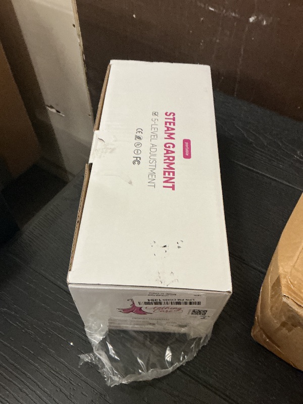 Photo 1 of Travel Steamer for Clothes, 1200W Portable Steamer ? Iron 2 In 1, 13s Heat Up, LED Touch Display with 5 Modes, Large Ceramic Heat Panel, 110ml Tank, Garment Steamer for Home and Travel ????