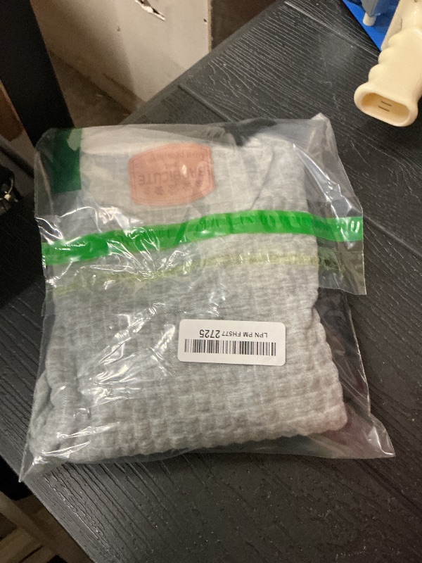 Photo 1 of 2 Pack Dog Hoodie Sweaters for Small Medium Dogs Warm Dog Clothes for Large Dogs Soft Waffle-Like Laminated Sweatshirt Bulldog (Black+Grey, S (Back: 11.5",Chest: 15.5", Neck: 10"))