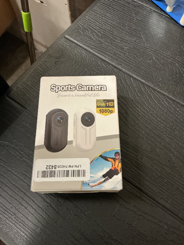 Photo 1 of 1080P Sports Action Camera with 64GB Card, Mini Body Camera Wearable Action Body Cam, Portable Recorder with Magnetic Back Clip