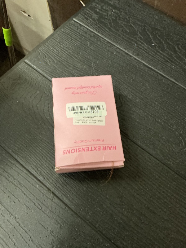 Photo 1 of 14 Inch Ponytail Extension - Soft Wavy Pony Tails Hair Extensions, Claw Clip Ponytail Extension, Synthetic Hair Extensions Ponytail, Clip in Ponytail (Color: Light Brown With Blonde Highlights)