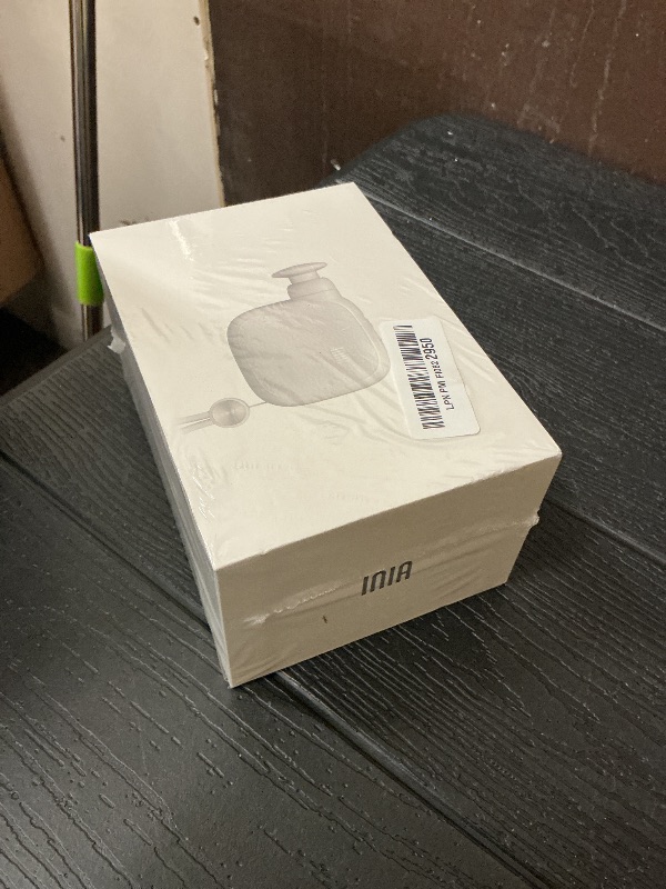 Photo 1 of INIA PocketForce Mini Massage Gun - 75% Smaller, High-Power Percussion for Full Body Relief, Portable Deep Tissue Massager Gun with Leather Case & 3 Heads for Travel & Office Use, Gifts for Men Women