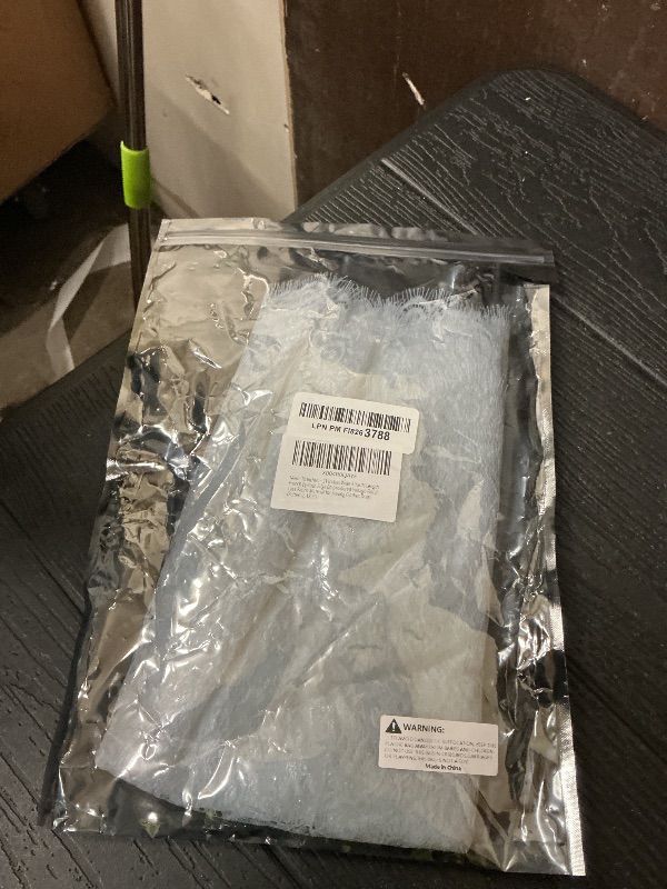 Photo 1 of 18 Inches ~ 21 Inches Wide 3 Yards Length French Eyelash Edge Embroidered Vintage Floral Lace Fabric Material for Sewing Clothes Dress (Pattern2, 18.9")