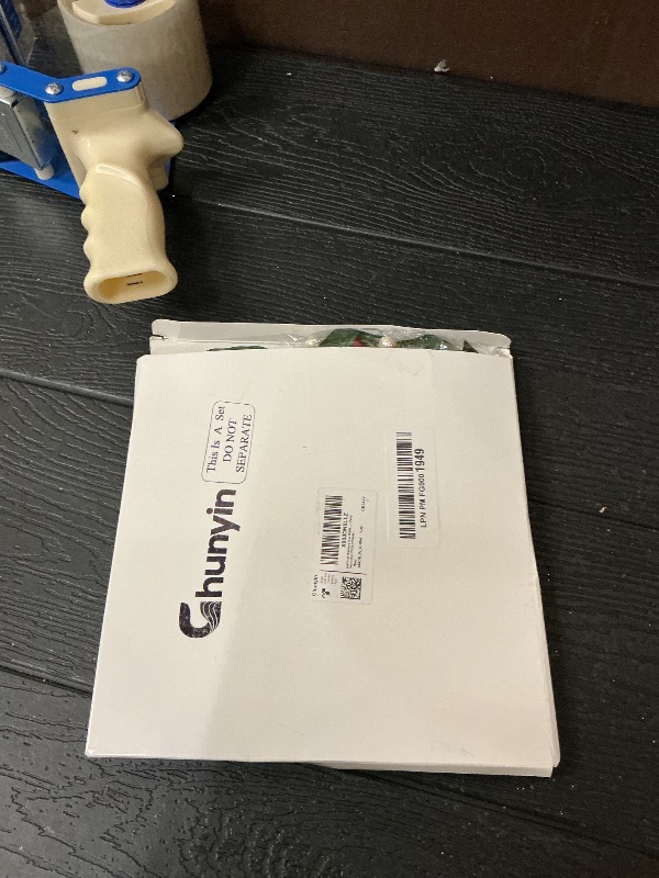 Photo 1 of 2 Pieces Mistletoe Christmas Decor Artificial Mistletoe Pick Christmas Decoration with Berries and White Ribbon Bow Faux Hanging Kissing Ball for Xmas Tree Ornament Party Decor (Red White)