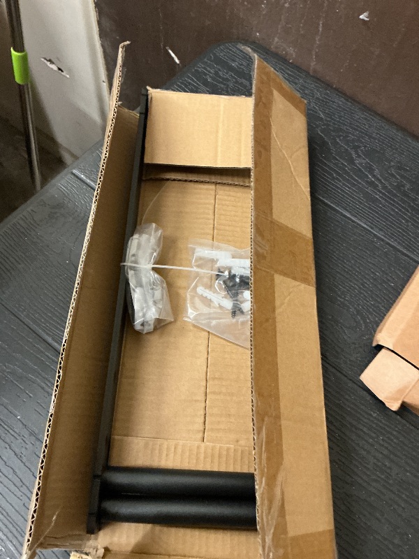 Photo 1 of 2pcs Floating Shelf Bracket, 17" Heavy Duty Hidden Shelf Brackets Hardware, Solid Steel Support Rods, Wall Mounting Invisible Floating Shelves Bracket for Kitchen, Living Room