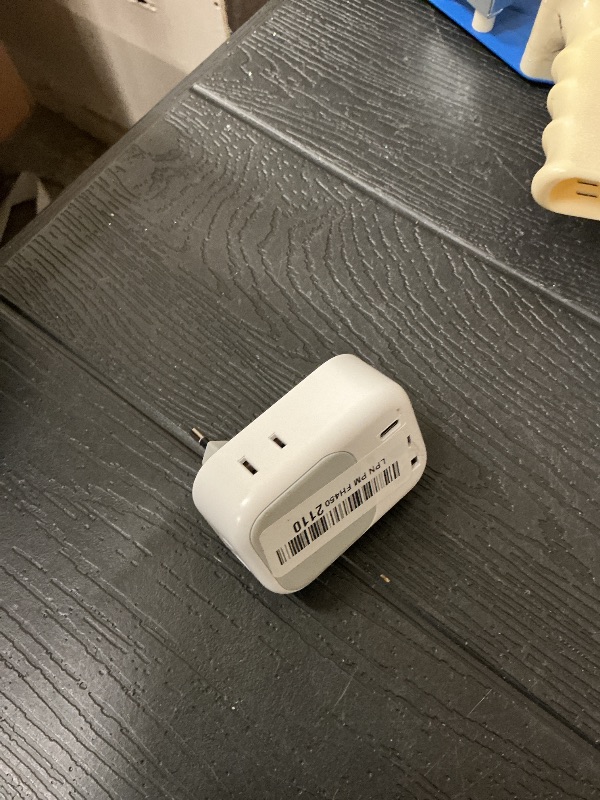 Photo 1 of 2 Pack European Plug Adapter USB C, TESSAN US to Europe Adapter 4 Outlets 3 USB Charger, Type C International Power Adaptor to Italy Spain France Portugal Iceland Germany, Europe Travel Essentials