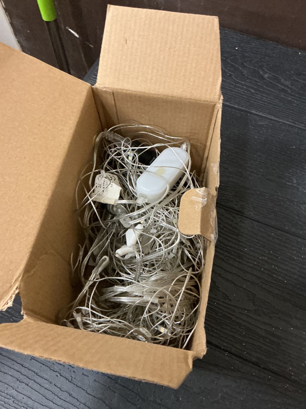 Photo 1 of 2 Pack 12 x 5FT 360 LED Christmas Net Lights Outdoor for bushes, Waterproof IP65 12 Modes Connectable Extendable Bush Net Christmas Lights Outdoor Mesh Light for Bushes, Tree, Yard, Garden, Multicolor