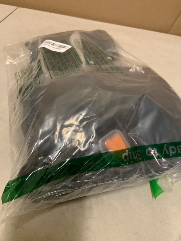 Photo 1 of Inflatable Foot Rest Pillow for Travel - Adjustable Height Flight Foot Rest with Eye Mask and Earplugs for Kids & Adults on Airplane, Car, Train, Office, and Home (Blue, 2 PCS)