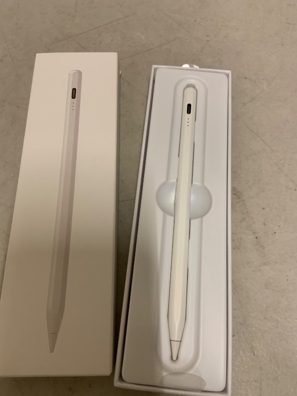 Photo 1 of Pencil for Apple iPad A16 10th Generation, Fast Charge Stylus Pen for 2025-2018 iPad A16/11-6th Gen, Air 11"/13" M3/M2/5th-3rd, Pro 13"/11"/M4/12.9", Mini A17 Pro/6/5th Palm Rejection Tilt Sensitivity