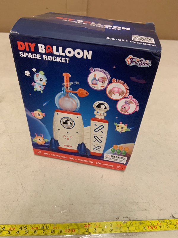 Photo 1 of Zlshmoee 195PCS DIY Balloon Craft Kit for Kids – Space Magic Creative Balloon Toy Set with Pump, Stickers & Decorations, Fun Arts and Crafts Activity, Perfect Birthday & Holiday Gift for Boys & Girls