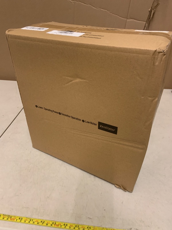 Photo 1 of 11.8" Panel Bathroom Exhaust Fan with Light, Bathroom Ventilation Fan with 12W 6500K LED Light, 140 CFM 1.0 Sones Low Noise, 4 Inch Duct Quiet Square Fan for Home Bath Restroom Hotel Office